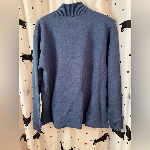 Liz Claiborne quarter zip sweater - Picture 3 of 3